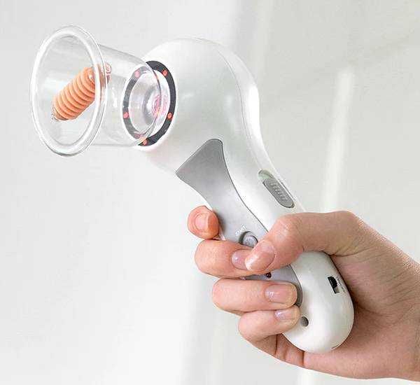 Aparat anticelulitic masaj prin vacuum cu 2 capete reincarcabil USB