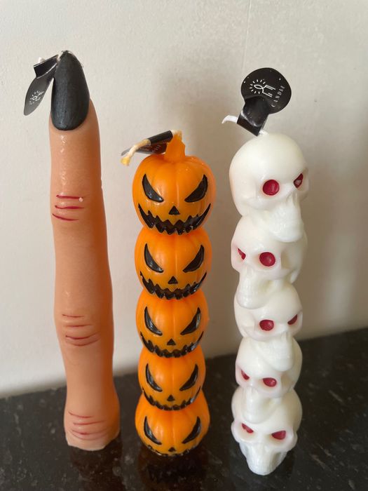 Halloween свещи - различни видове