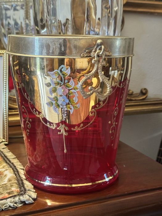 Set  cupe Murano  aurit 24tk