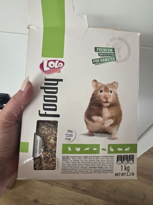 Cusca hamster complet echipata