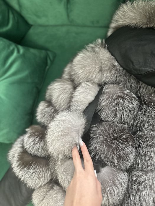 Blana naturala vulpe 3 in 1