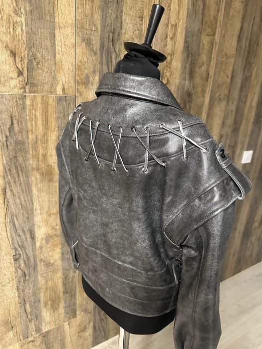 Geaca manokhi piele naturala