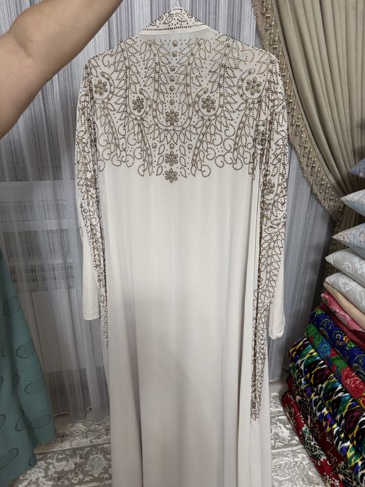 Двойка абайка платье