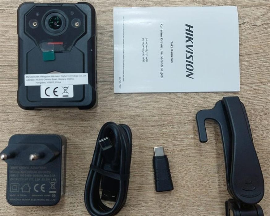 Нагрудная камера для строителей, охраны и склада