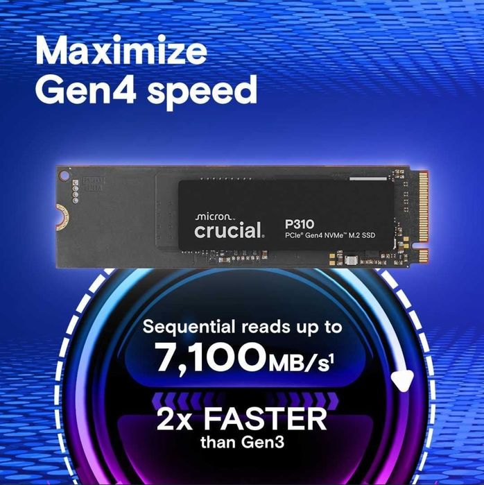 SSD 4TB Crucial P310 M.2 Noi Bulk!