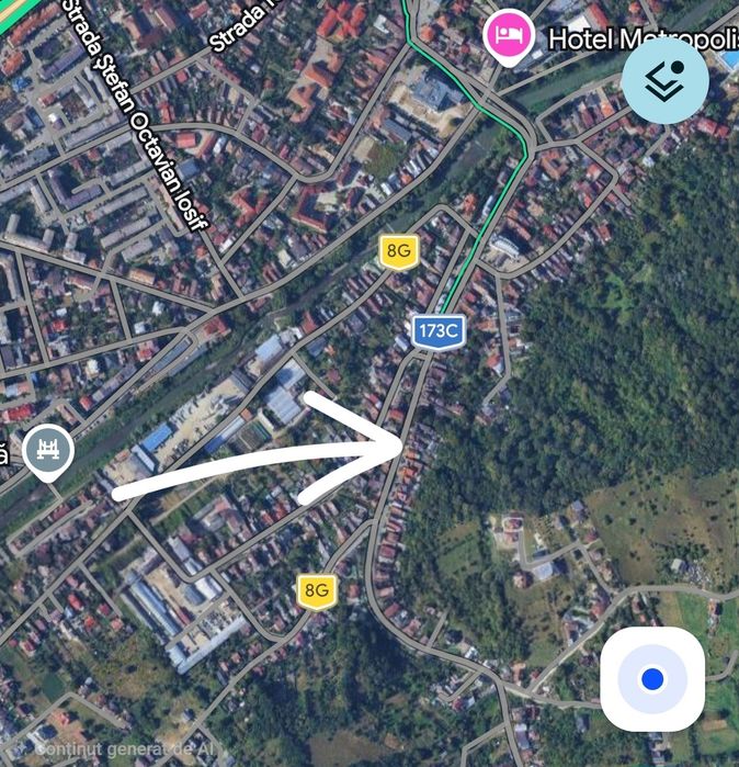 Teren de vanzare central Bistrita