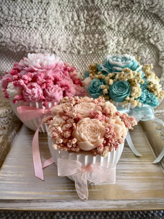 Букети за всеки повод - в кашпа или хартия( лале, роза, слънчоглед