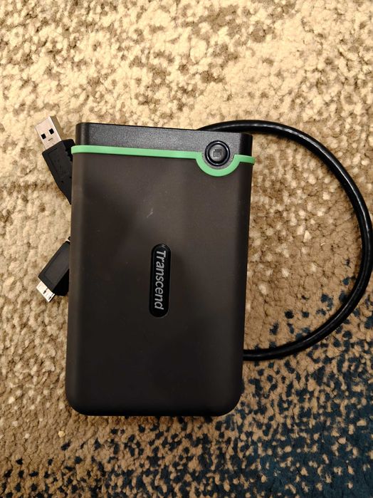 Внешний накопитель transcend 1tb