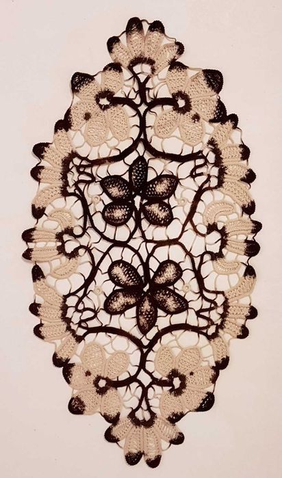 Fete de masa si mileuri macrame vintage, anii '80