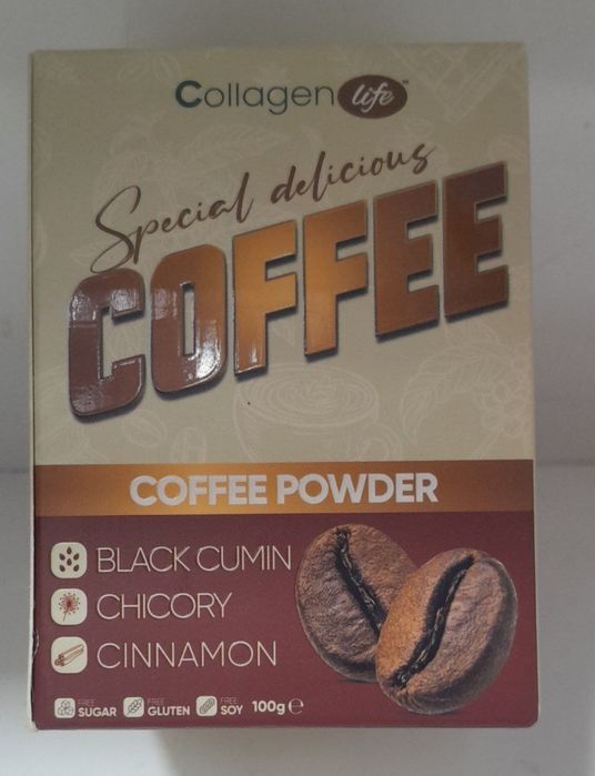 Colagen tarkibli ozdiruvci coffee.