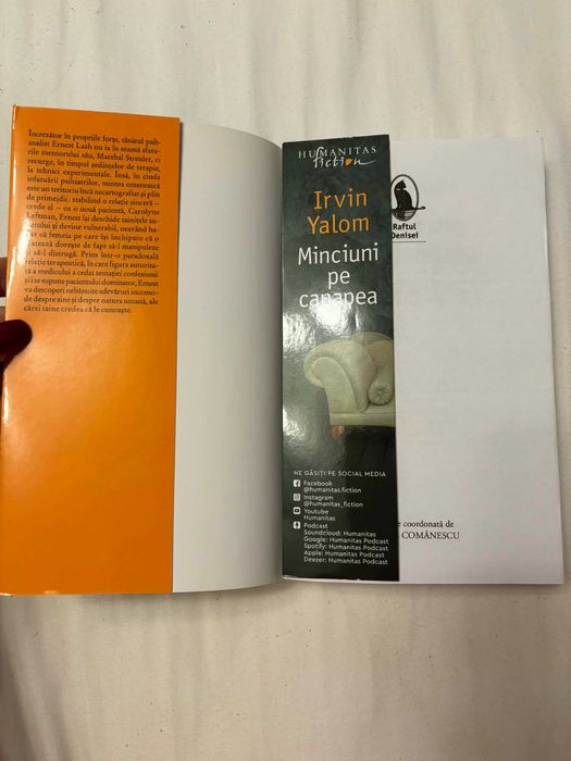 Minciuni pe canapea - carte