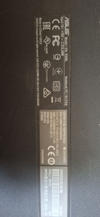 Asus x540l запчастқа