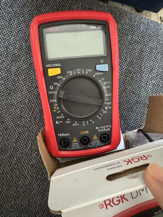 Мультиметр RGK DM 10