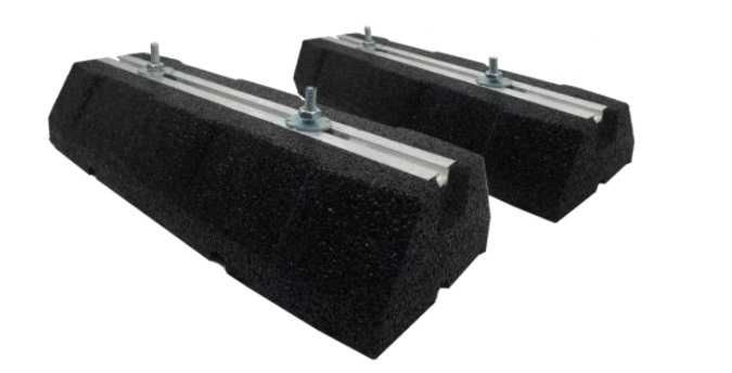 Гумена подова стойка - антивибрационна 160х95-600 мм за климатици