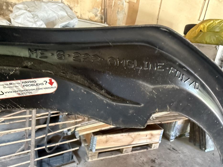 Преден лип спойлер за w222 amg