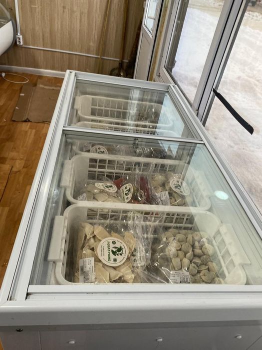 Морозильная камера + витрина 2шт