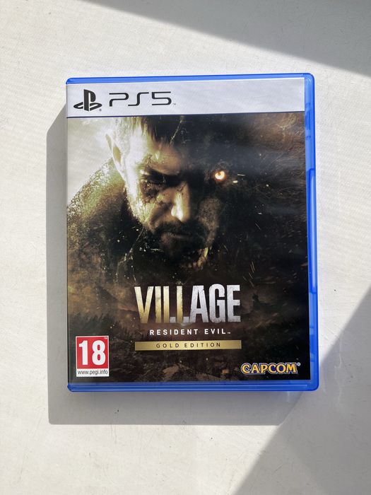 Resident evil 4, Resident evil: Village, диски для PS5