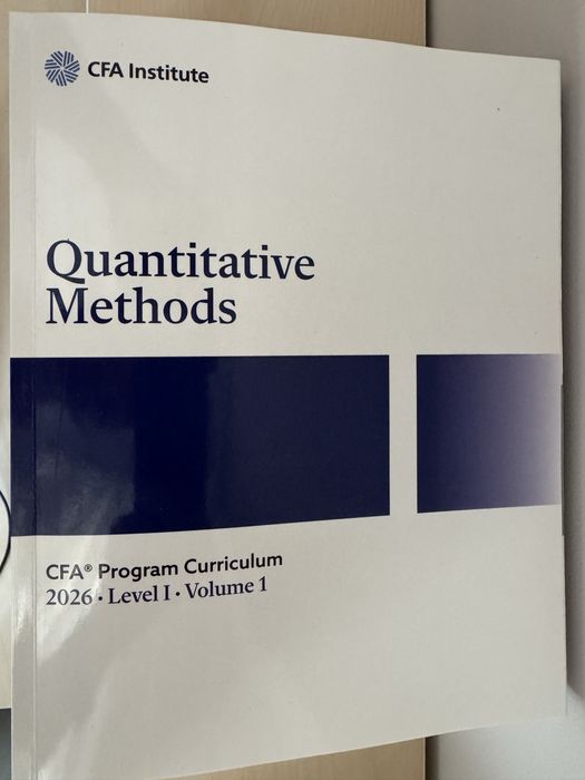 Пълен сет учебници за CFA Level 1 2026