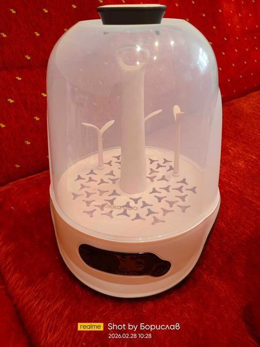 Стерилизатор KIKKA BOO за бебешки шишета, чашки, биберони