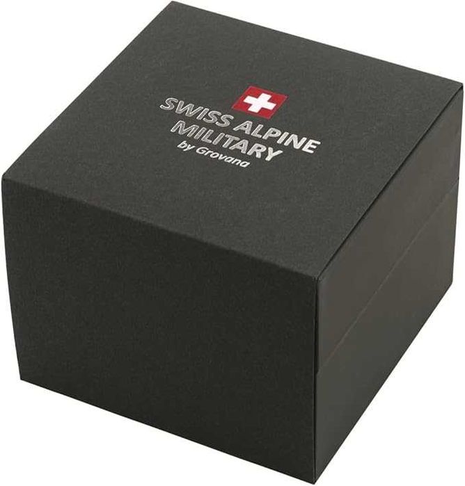 Часы мужские Swiss Alpine Military GMT 7052 Watch Analogue Quartz! NEW