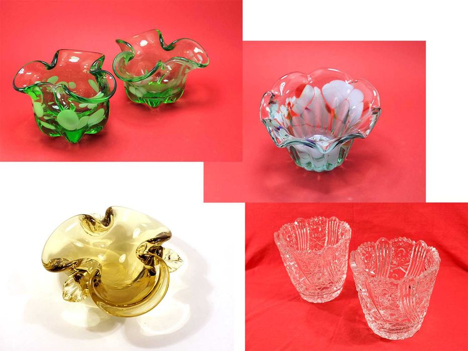 Продам синею Вазу, Богема голубое стекло.