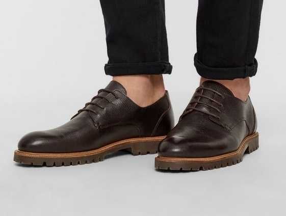 Pantofi derby 38.5 39 Clarks NOI piele naturala moale