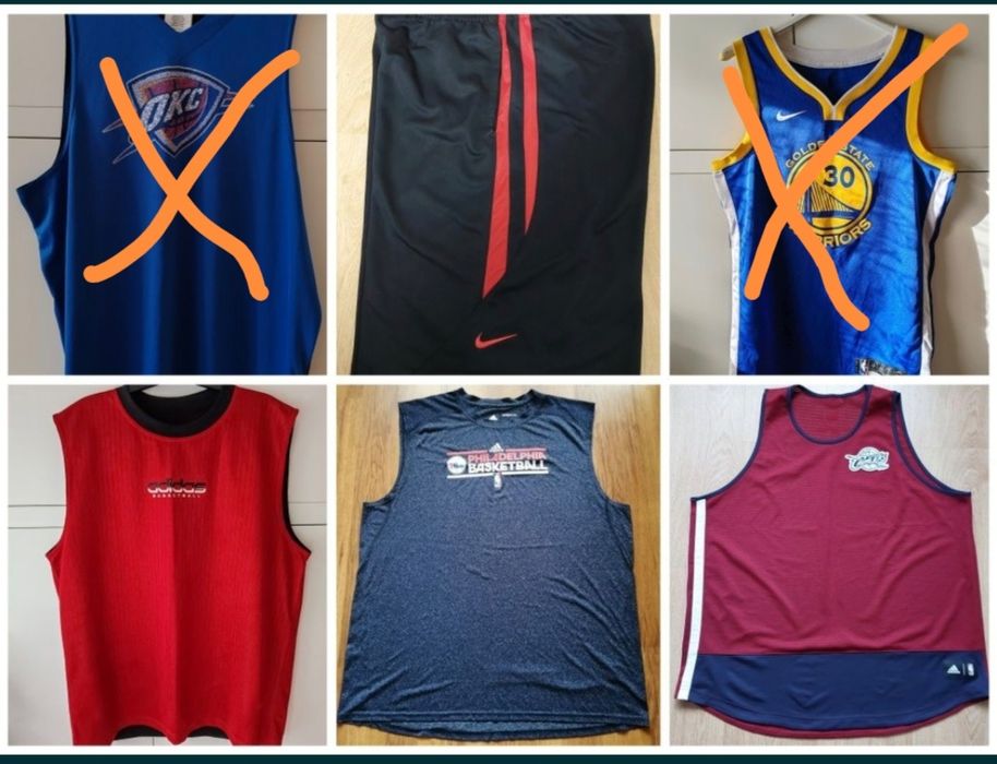 Basketball Баскетболен потник Adidas Nike