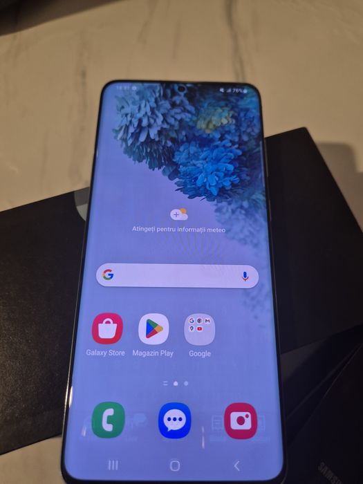 Vand telefin Samsung S 20+, 128 GB  Blue la 80.lei Timisoara