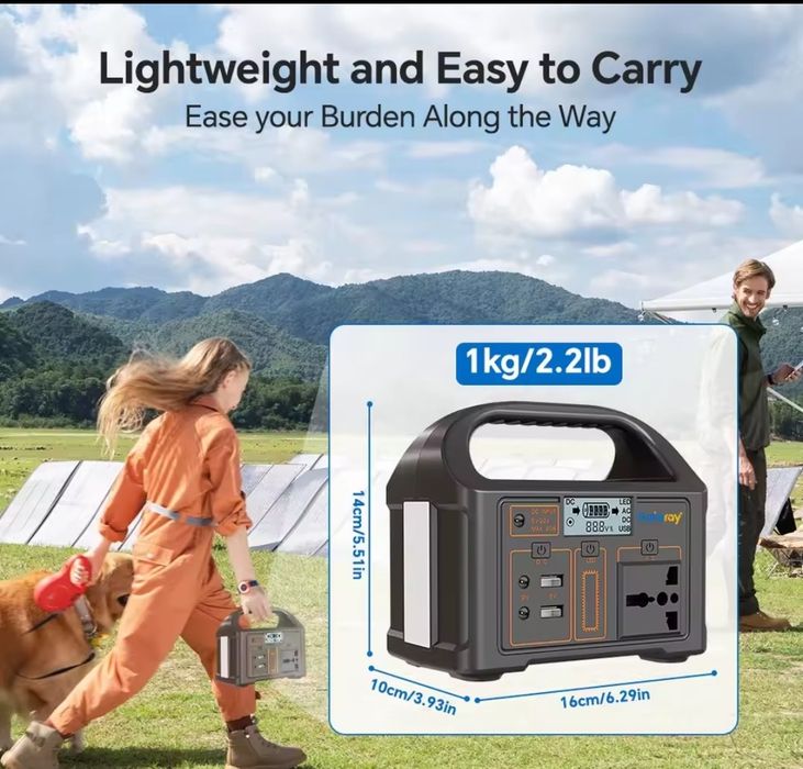 2.1Rusac scaun chemping +powerbank 100w w Lifepo4 +sapca +++