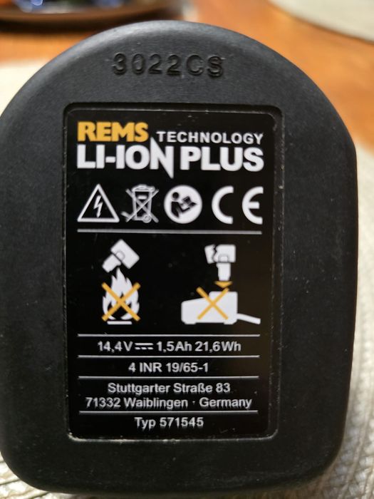 Presa rems, li-Ion plus 14 w .