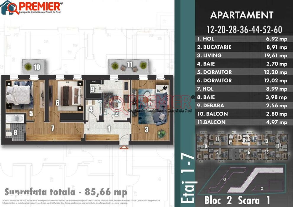 Oferta limitata! 3 camere - Metalurgiei - Parcul Arghezi - 116.000 — fotografia 2