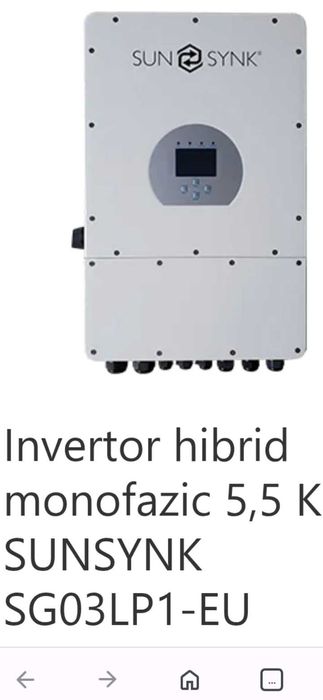 Invertor solar hibrid 5.5kw