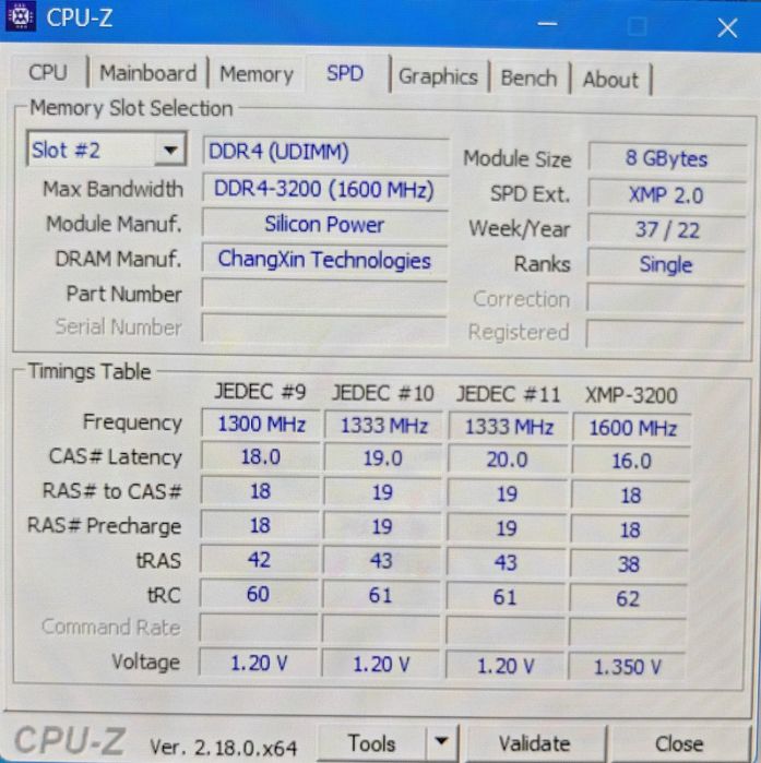 XPower 16GB (2x8GB) DDR4 3200MHz CL 16
