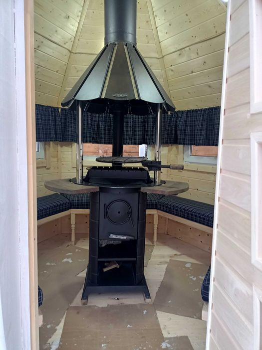 Гриль домики беседка