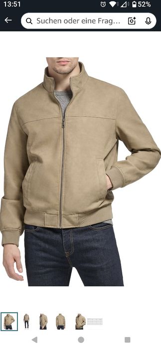 Geacă toamnă Tommy Hilfiger piele ecologică mărimea M