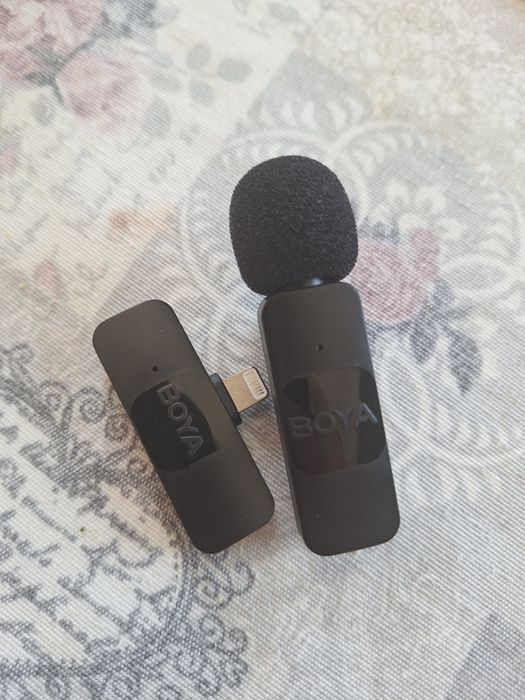 Microfon profesional BOYA BY-V1 ca nou