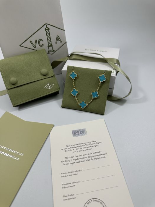 Brățară Van Cleef & Arpels 5 motifs Gold 750 Tiffany