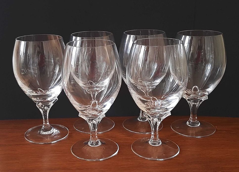 NACHTMANN – Немски кристал сервиз Кристални чаши за вино 6 броя