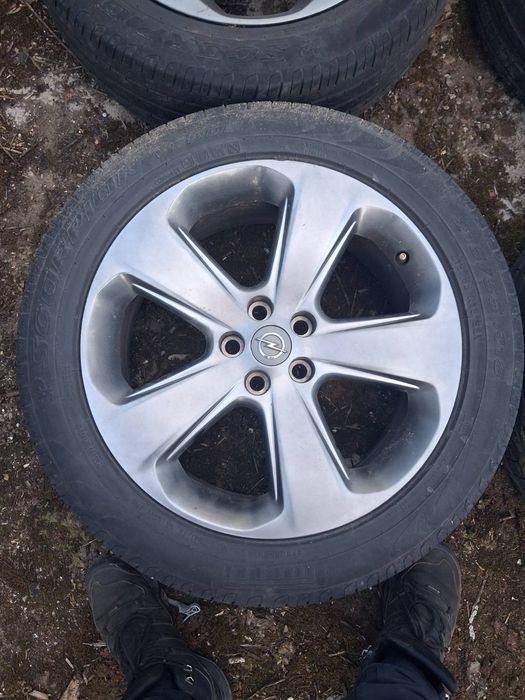 Ляти джанти 18ки с летни гуми Опел мола оригинални Opel moka