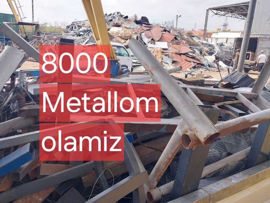 Metallom/Металлом металлолом б/у metal pererabotka metalom olamiz