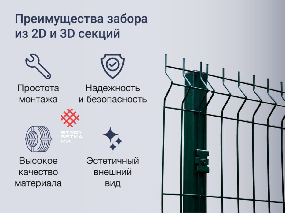 Еврозабор от производителя по низким ценам евро забор