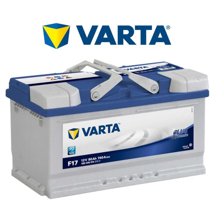 Стартов Акумулатор, VARTA, Blue Dynamic, 12V, 80Ah, 740A, 5804060743132