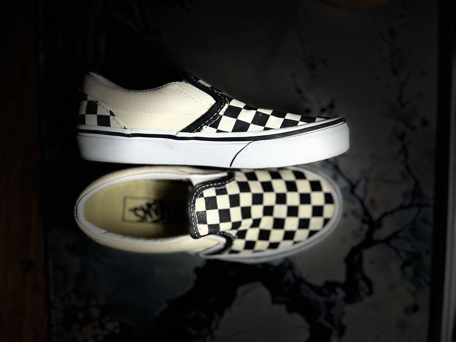Детские кеды Vans Slipon Checkerboard