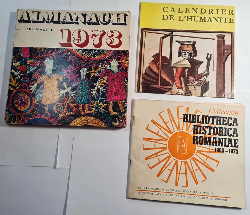 revista „Almanach de L'Humanité” - 1973 (+ calendar) + Bonus