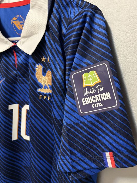 Tricou fotbal Nike - Franța - Mbappe - M - nou cu eticheta