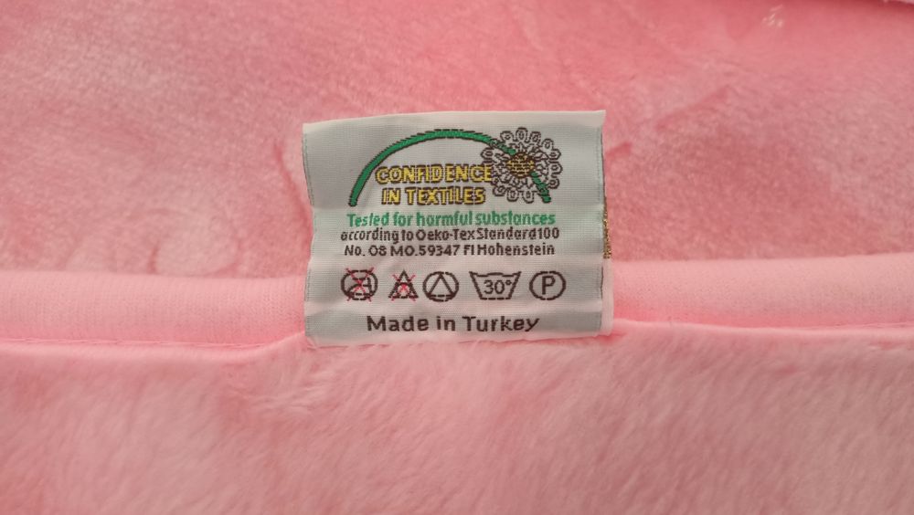 Детское одеяло розовый