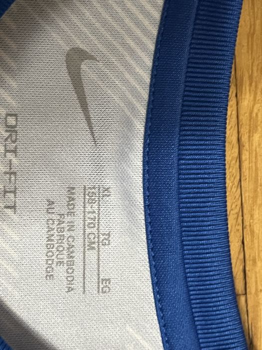 Bluza poratri fotbal albastra