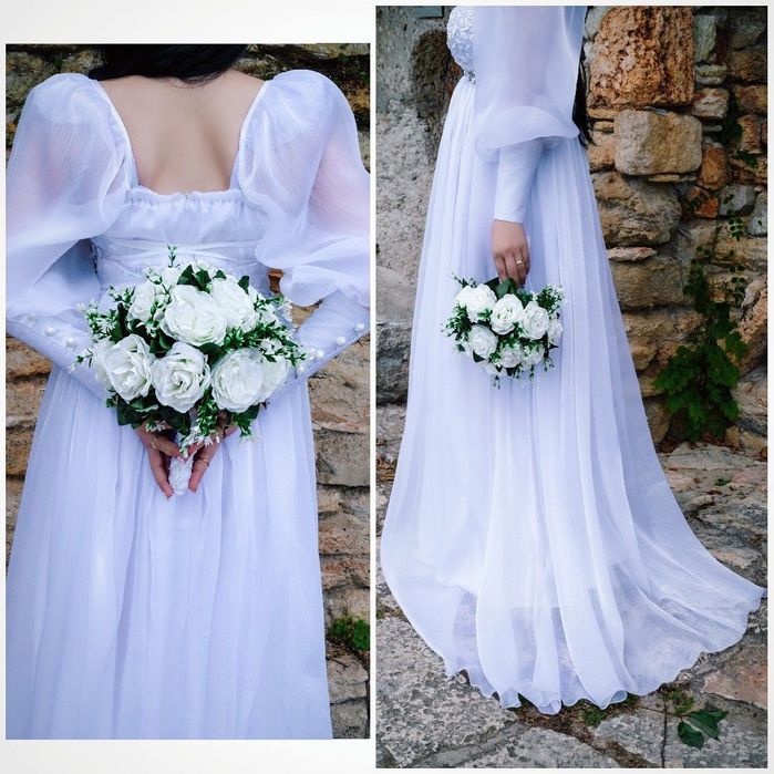 Сватбена рокля с променлив размер