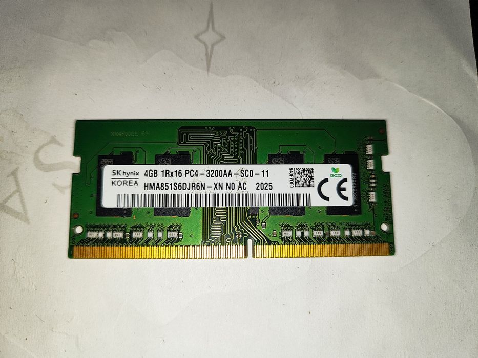 ОЗУ для ноутбука DDR4 4GB 3200MHz