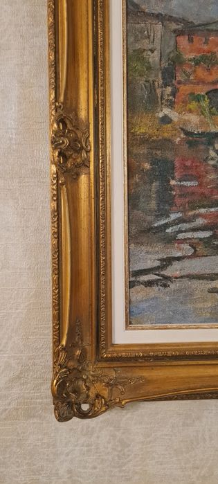 Маслена картина от XIX век Венеция